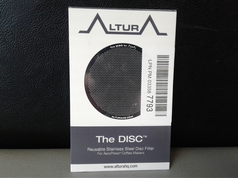The DISC: Premium Filter for AeroPress Coffee Makers