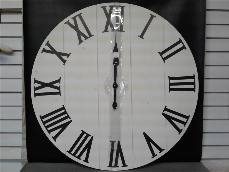 Farmhouse Wood Clock 36