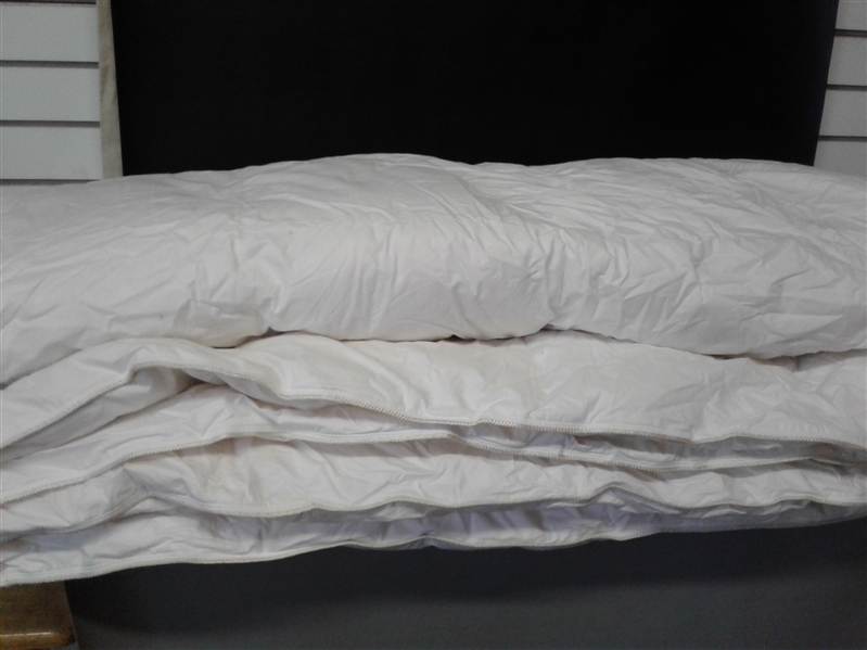 Egyptian Cotton Goose Down Comforter Duvet Insert Full/Queen