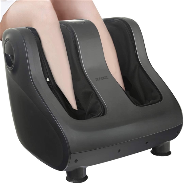 TISSCARE Foot/Calf Massager Machine with Heat
