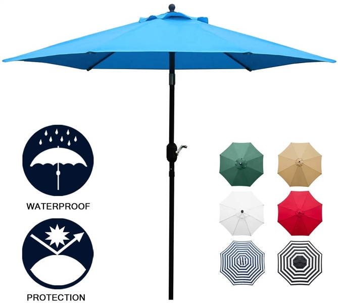 Sunnyglade 9' Patio Umbrella - Blue