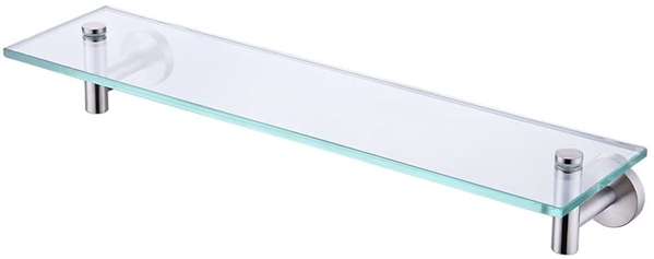 20-Inch Tempered Glass Shelf