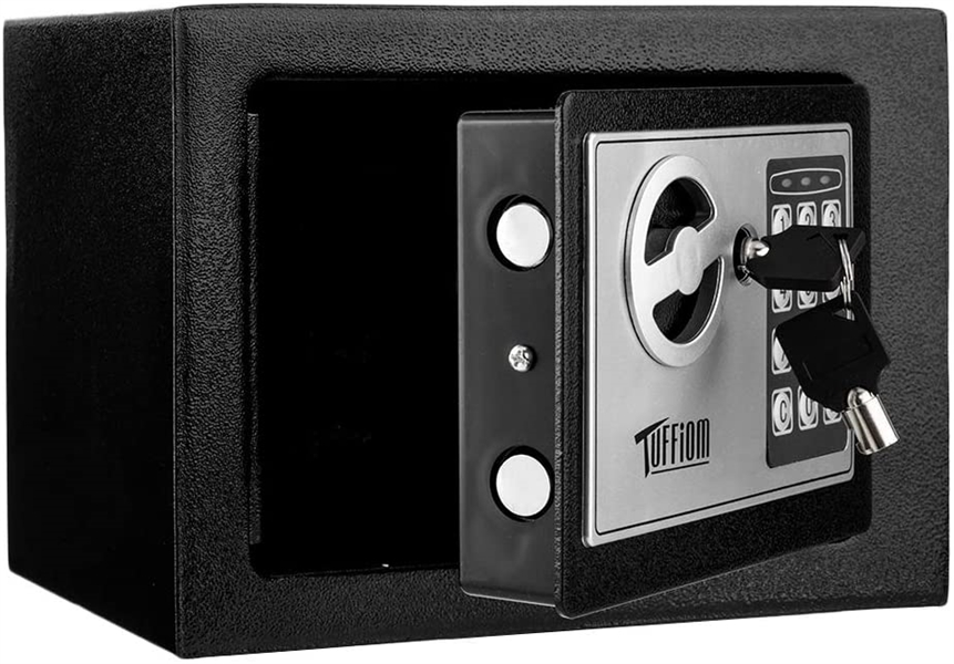  Mini Safe, Electronic Digital Security Safe Box