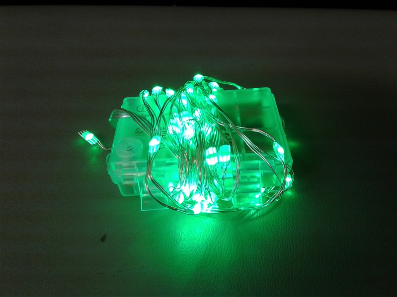  Led String Lights, Mini Battery Powered