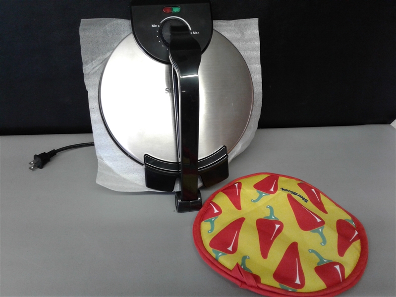 10inch Roti Maker by StarBlue with FREE Roti Warmer