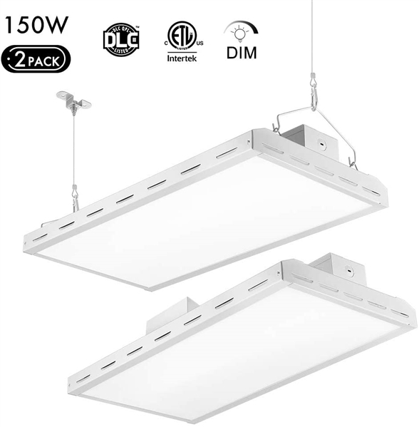 2FT150w LED Linear High Bay Shop Light 2 Pack