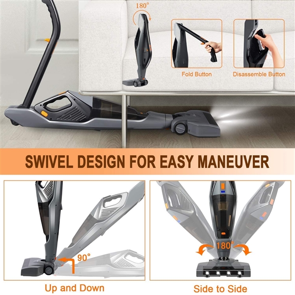 Hikeren Cordless Stick Vacuum