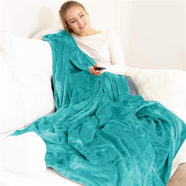 Kingole Luxury Fleece Microfiber Blanket King