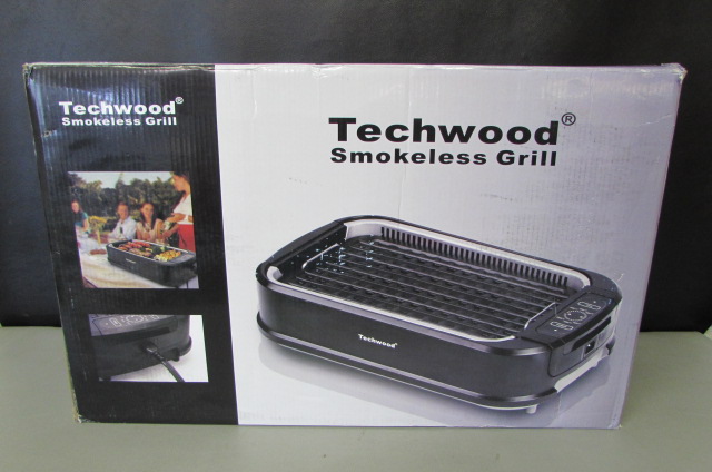 Lot Detail Techwood Indoor Smokeless Grill