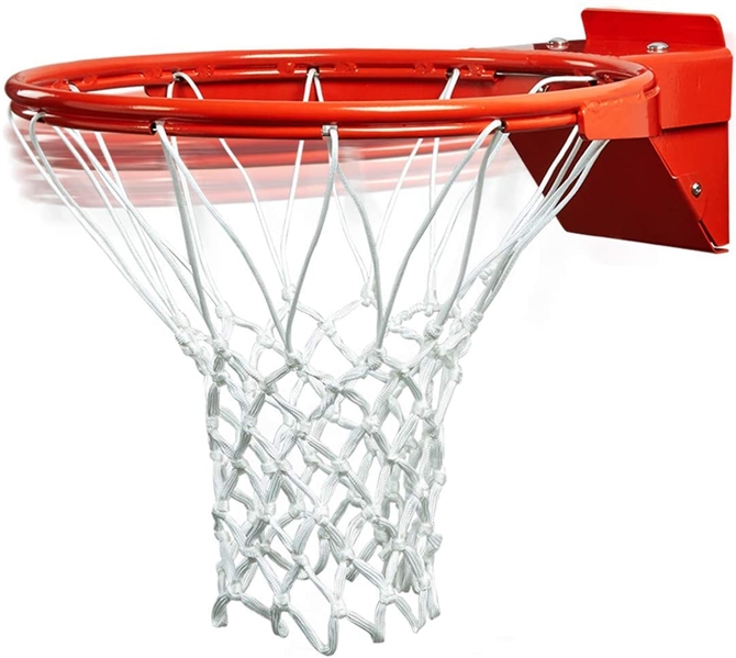 Basketball Rim Replacement,Heavy Duty Breakaway Spring Basketball Rim Goal 18in Outdoor and Indoor