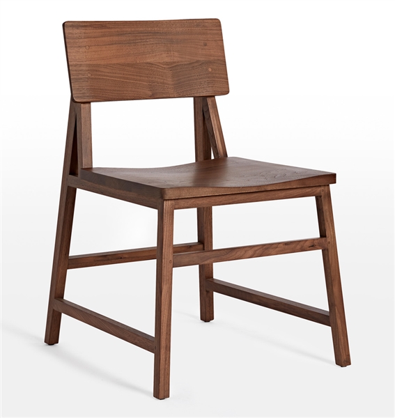 Solid Walnut Crosby Chair $499 