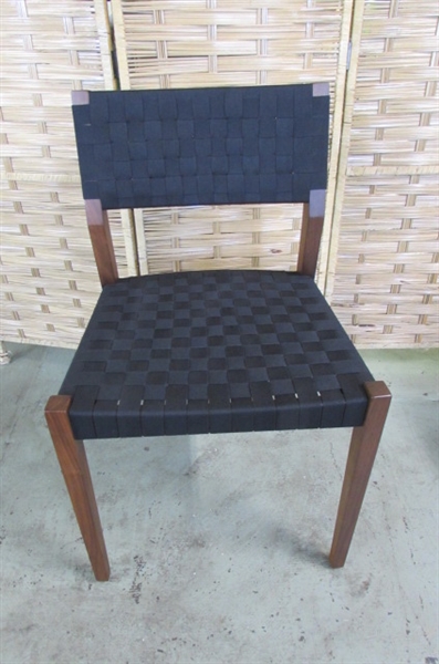 BAYLEY SIDE CHAIR WITH WEBBED SEAT & BACK MSRP $499