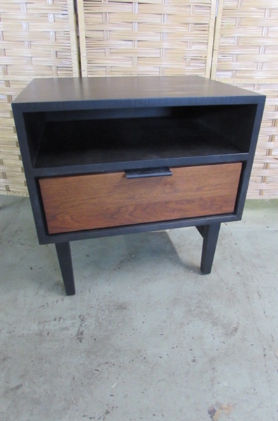 Cherry and Maple Cascade Nightstand MSRP $999