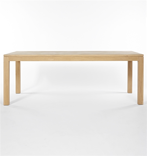 White Oak Crosby Dining Table MSRP $1599