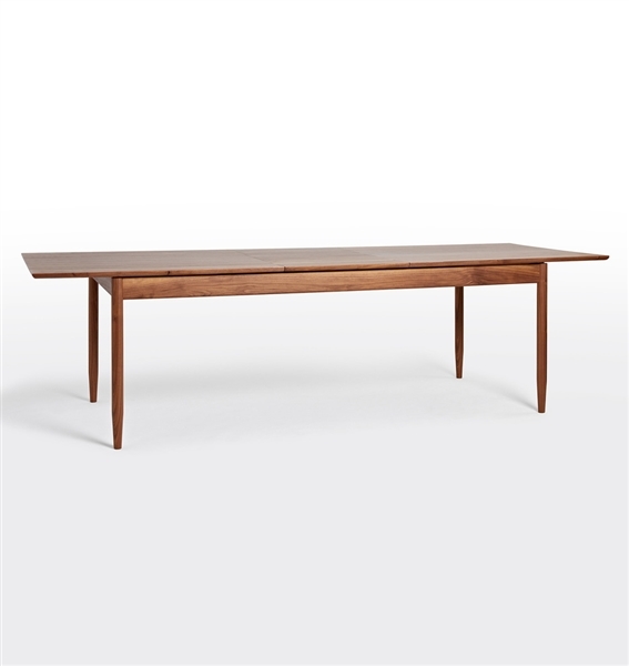 SHAW EXTENDABLE TABLE Walnut $3499 Made in USA