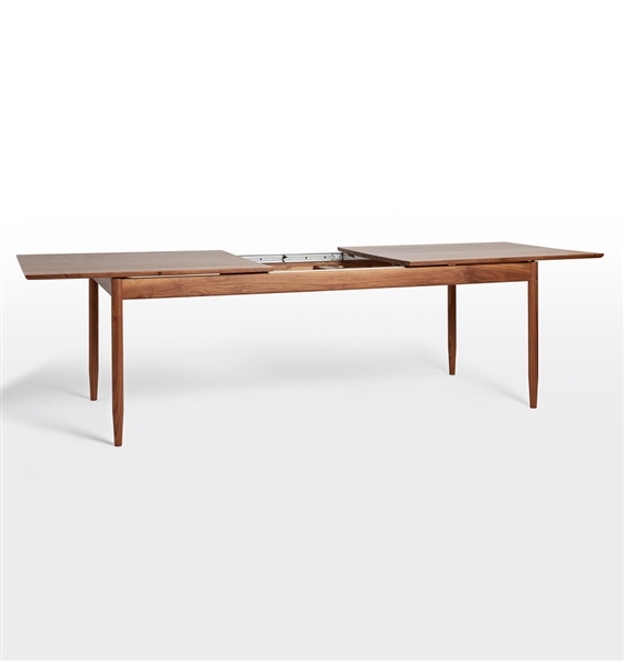 SHAW EXTENDABLE TABLE Walnut $3499 Made in USA