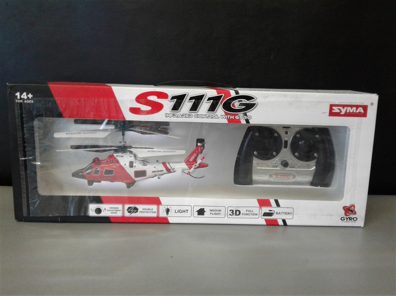 Syma S111G 3.5 Channel RC Helicopter with Gyro