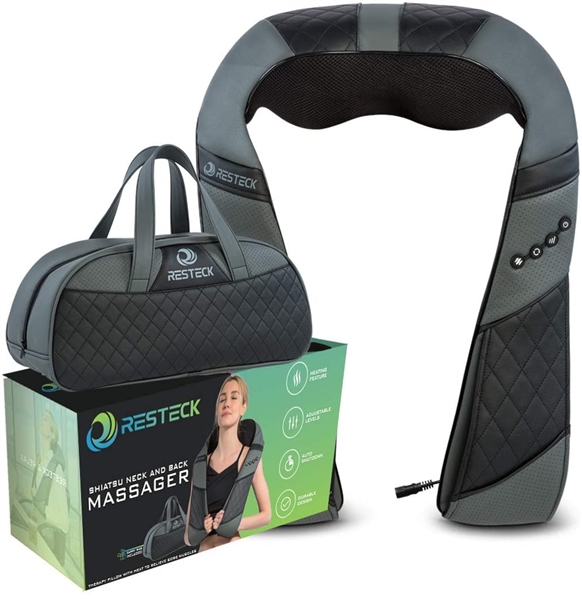 RESTECK- Massagers for Neck and Back with Heat