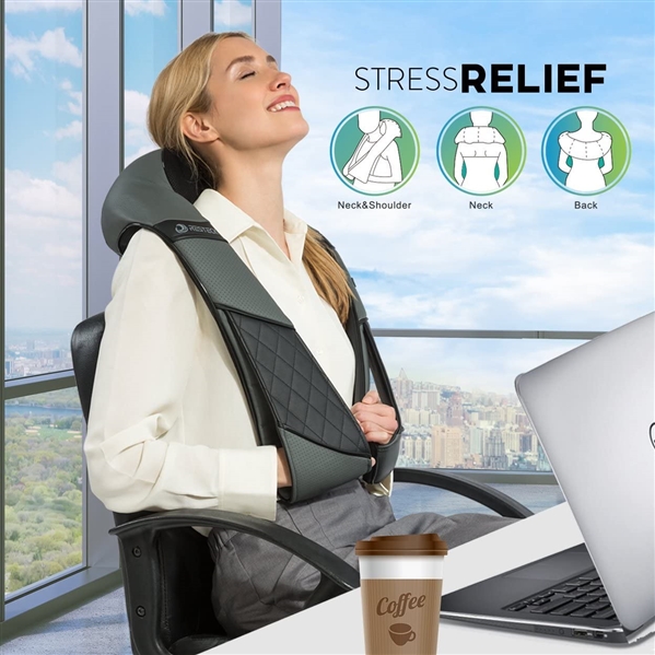 RESTECK- Massagers for Neck and Back with Heat