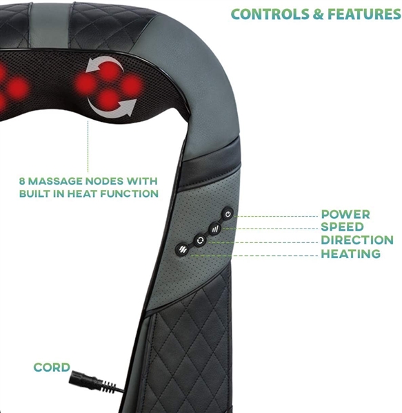 RESTECK- Massagers for Neck and Back with Heat