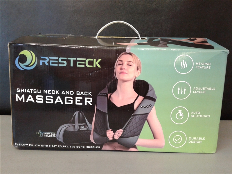 RESTECK- Massagers for Neck and Back with Heat