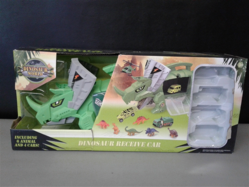 WolVol Perfect Dinosaur Storage Carrier for Your Dinosaurs and Cars