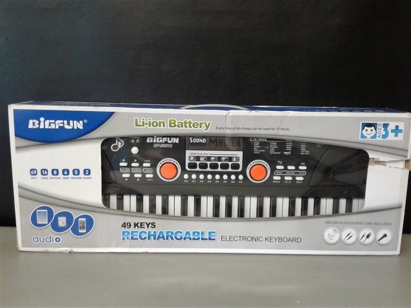  RenFox 49 Key Piano Keyboard Portable Electronic