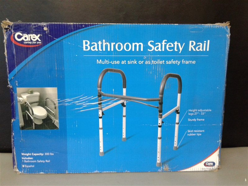 Bathroom Safety Toilet Rail