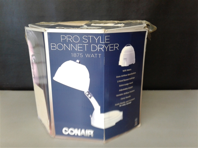 Conair 1875 Watt Pro Style Bonnet Hair Dryer