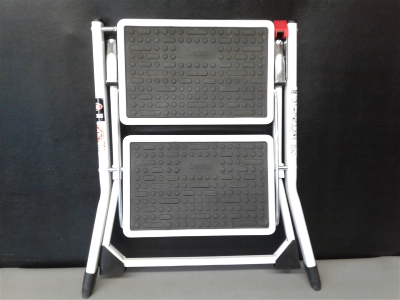 DELXO 2-STEP FOLDING STEP STOOL 