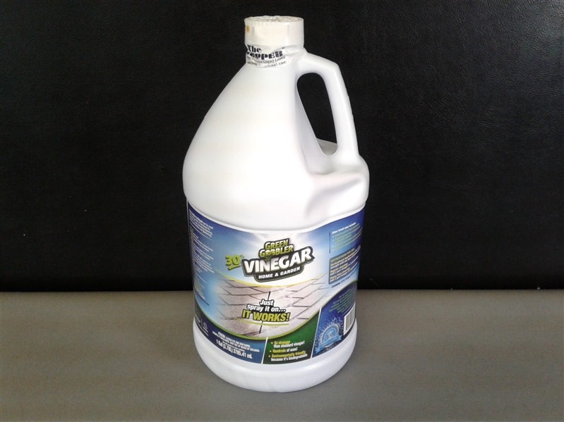  Green Gobbler ULTIMATE VINEGAR Home & Garden - 30% Vinegar Concentrate, Hundreds of Uses! (1 gallon)
