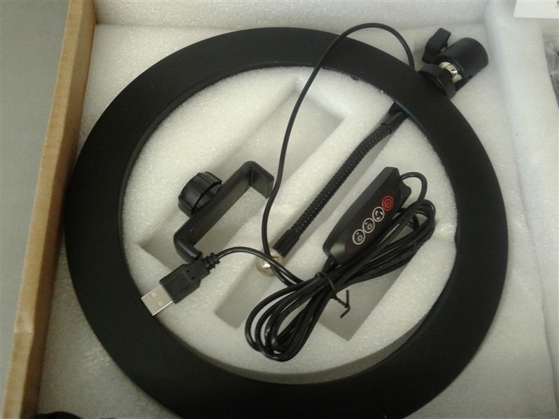  10” Led Ring Light with Stand and Phone Holder