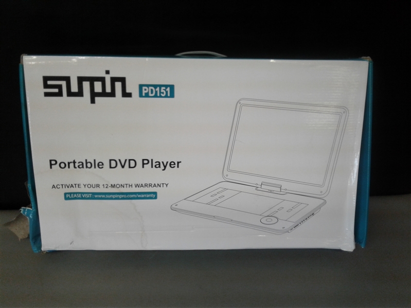 SUNPIN Portable DVD Player 17.9 with Large HD Swivel Screen