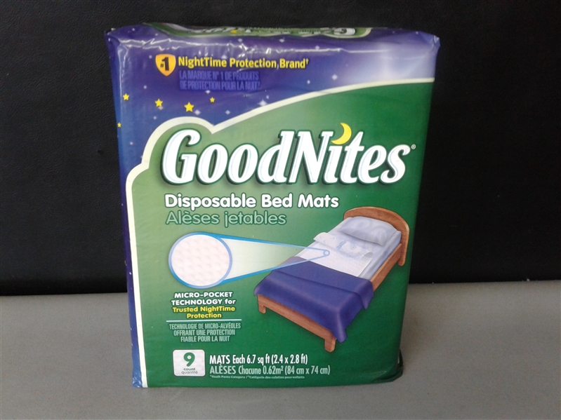  GoodNites Disposable Bed Mats