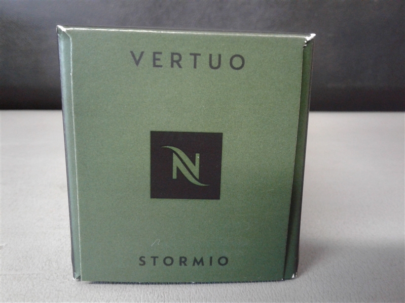 Nespresso Capsules VertuoLine, Stormio, Dark Roast Coffee, 30 Count Coffee Pods