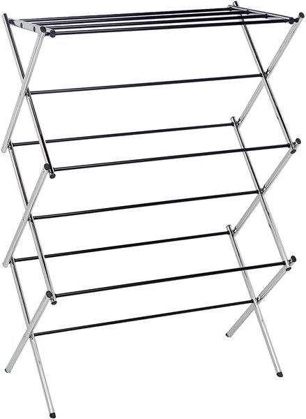 AmazonBasics Foldable Clothes Drying Laundry Rack 