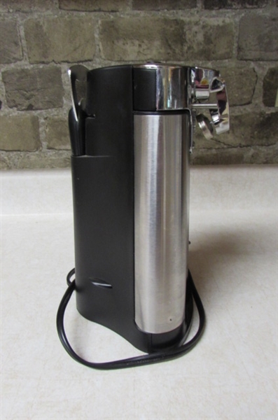 STAINLESS HAMILTON BEACH TOASTER & CAN OPENER