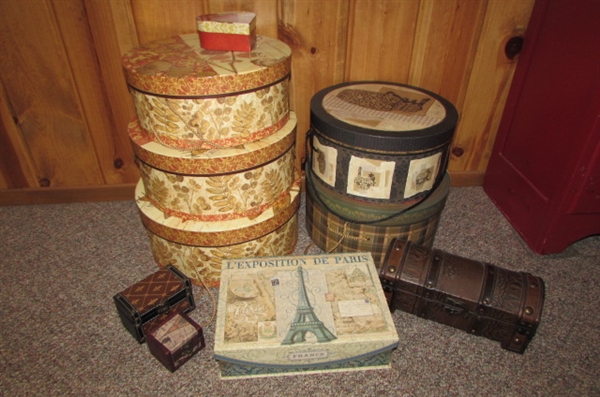 HAT BOXES & MORE