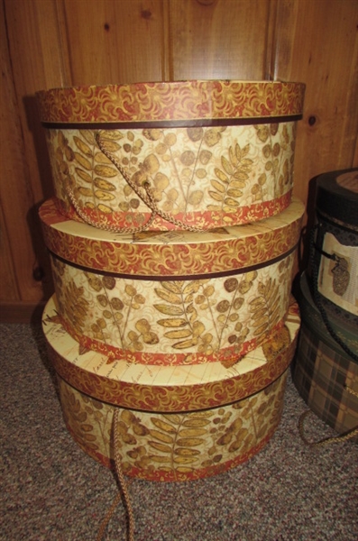 HAT BOXES & MORE