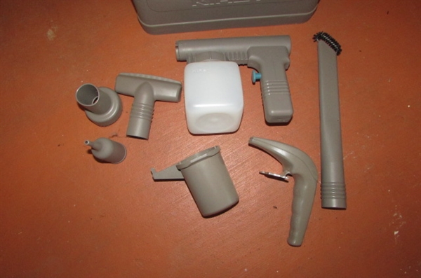 KIRBY SENTRIA VACUUM CLEANER WITH SHAMPOO ATTACHMENT AND MANY OTHER ATTACHMENTS