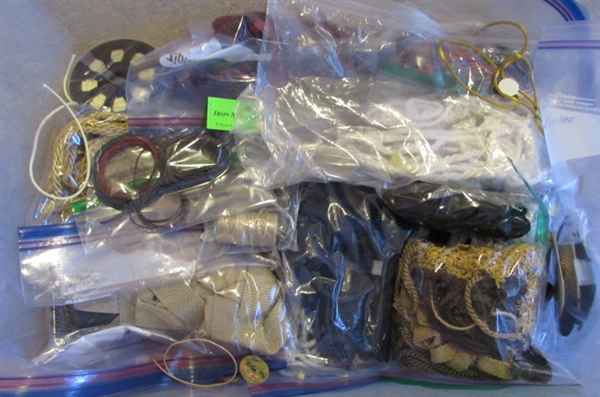 ASSORTED TRIMS & CORDS