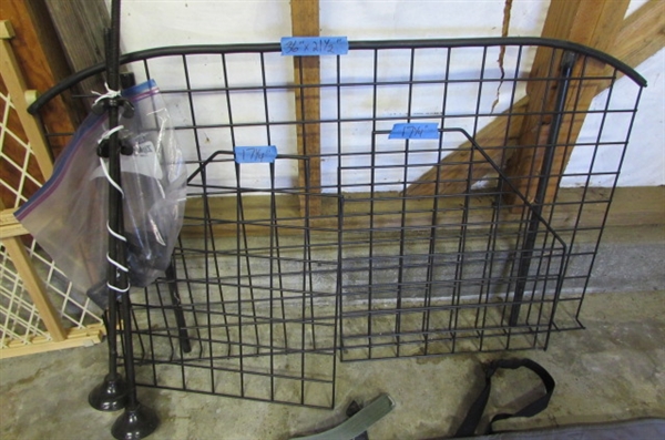 CAR PET BARRIER, GATE, DOG TOYS, SMALL HARNESSES & MORE