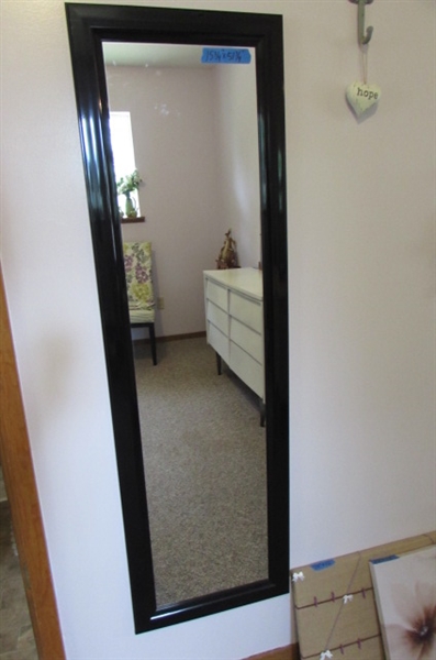 WALL MIRROR, BULLETIN BOARD AND MORE