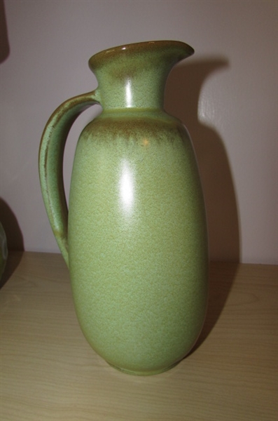 FRANKOMA PITCHER, TABLE LAMP AND MORE GREEN DECOR