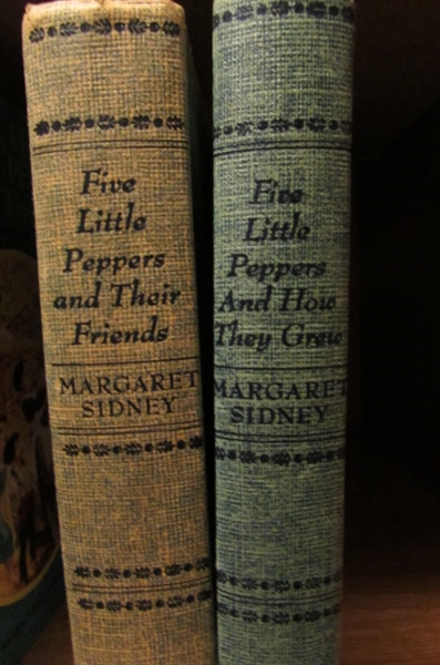 THE FIVE LITTLE PEPPERS AND OTHER VINTAGE BOOKS