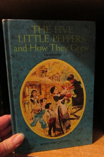 THE FIVE LITTLE PEPPERS AND OTHER VINTAGE BOOKS