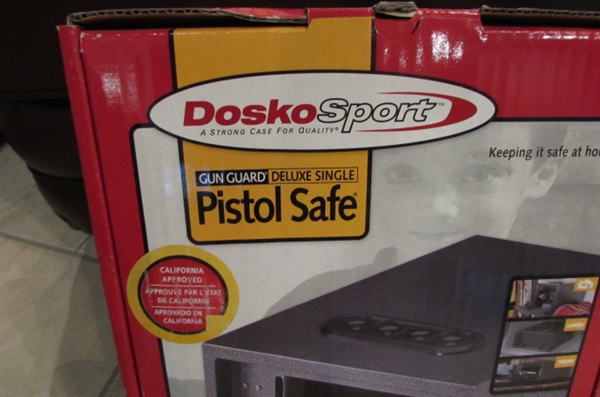 Dosko Sport Gun Guard Deluxe Single Pistol Safe 
