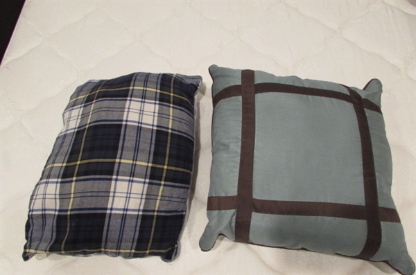 Bed Pillows and Throw Pillows