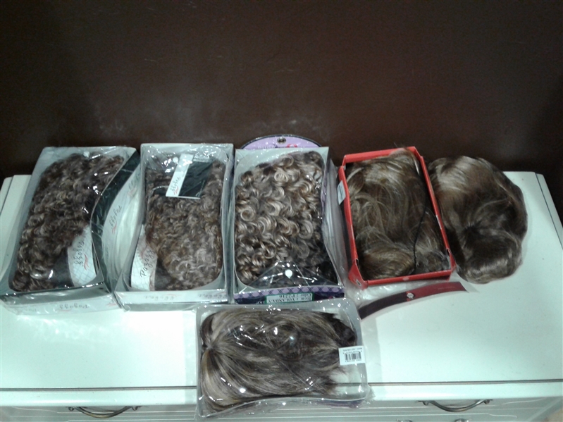 Large Collection of Wigs