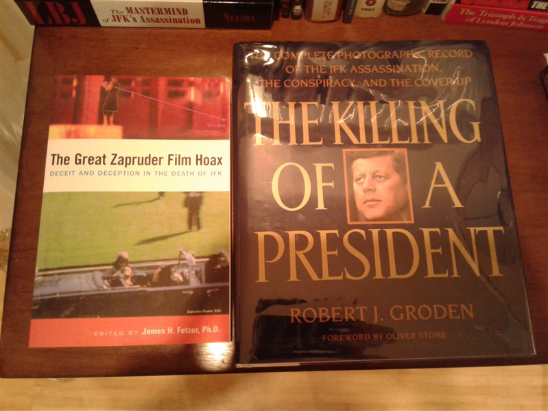 JFK and other books and Dvds